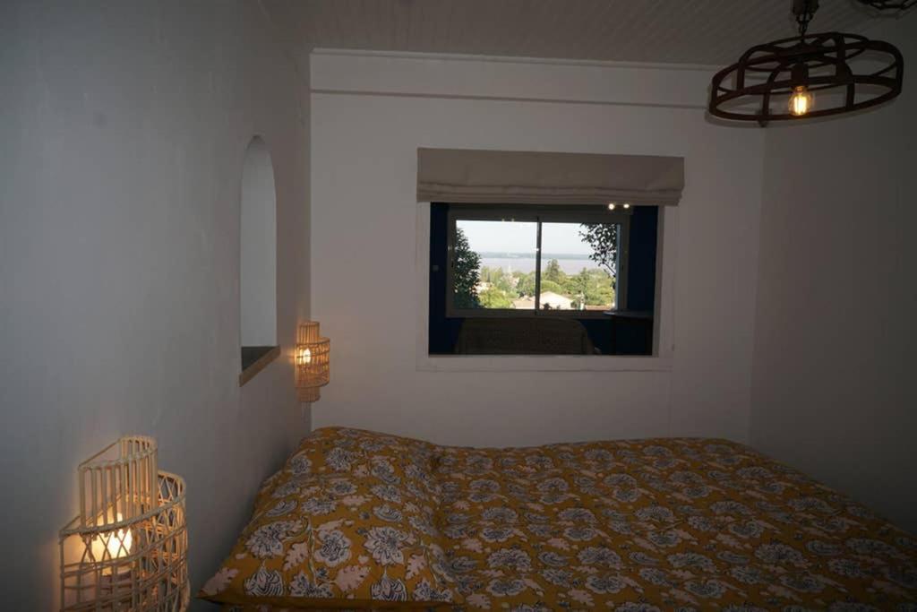Appartement Avec Vue Panoramique Sur L'Estuaire De La Gironde Plassac  ภายนอก รูปภาพ
